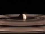 a saturn like object is shown in this artist's rendering
