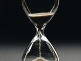 clear hour glass