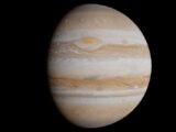 A high-resolution image of the gas giant Jupiter with its distinct bands and Great Red Spot.
