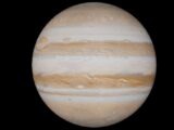 Detailed image of Jupiter showcasing its atmosphere and iconic bands in outer space.