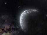 an artist's rendering of a distant object in space