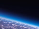 outer space photography of earth