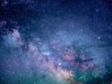 blue and purple galaxy digital wallpaper
