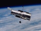 a space station in the middle of the earth