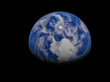 A breathtaking image of Earth focusing on Antarctica as seen from space, depicting vast oceans and continents.